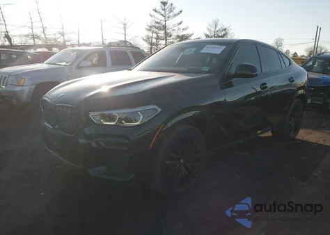 2022 BMW X6 M50I z USA, uszkodzony, nr VIN 5UXCY8C07N9J51399